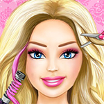 Barbie Biura Fryzury